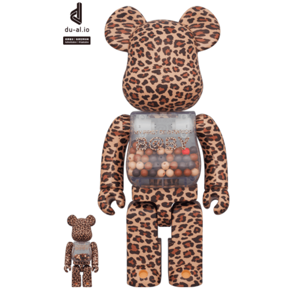MY FIRST BE@RBRICK B@BY LEOPARD 100 400％-