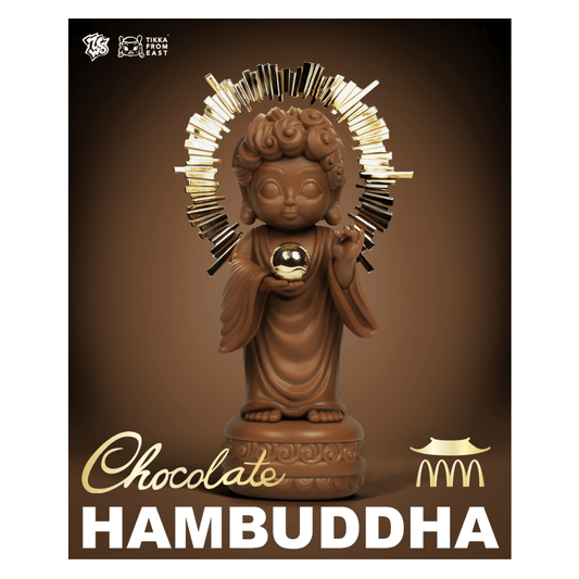 Lovin’ Hambuddha BY TIK KA FROM EAST ALL DAY HAMBUDDHA — Chocolate - CRA5Y SHOP