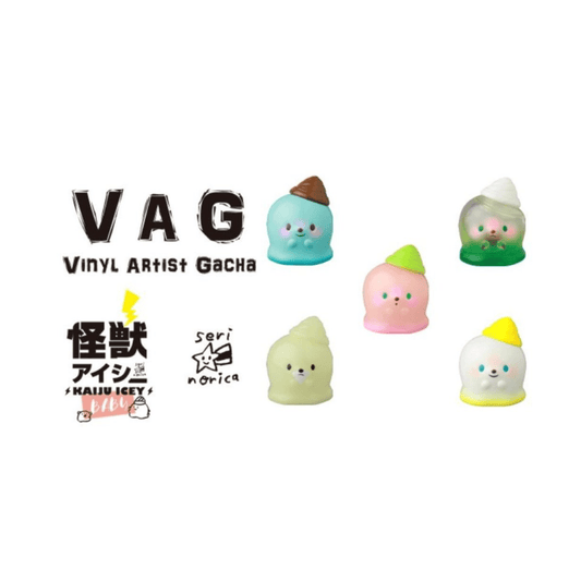 VAG (VINYL ARTIST GACHA) SERIES 39 怪獣アイシーBABY【全5種セット】 - CRA5Y SHOP