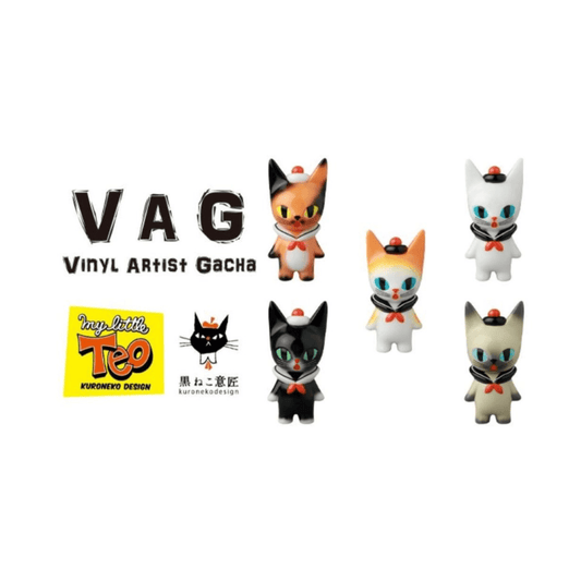 VAG (VINYL ARTIST GACHA) SERIES 39 my little Teo【全5種セット】 - CRA5Y SHOP
