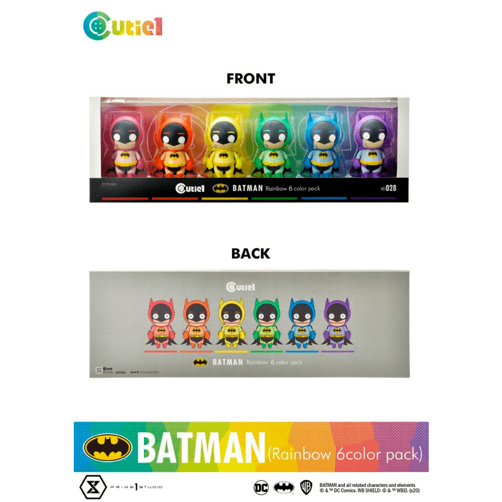 Batman バットマン Rainbow 6 Color Pack - CRA5Y SHOP