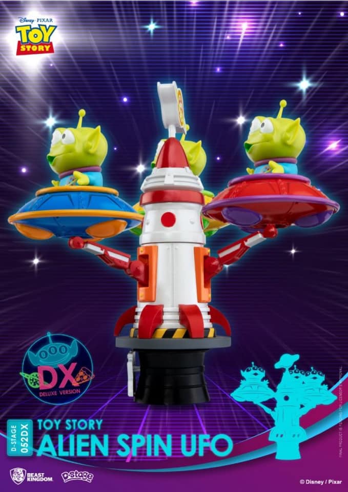 Beast Kingdom~ DIORAMA STAGE-052DX- Alien Spin UFO [OT0028] - CRA5Y SHOP