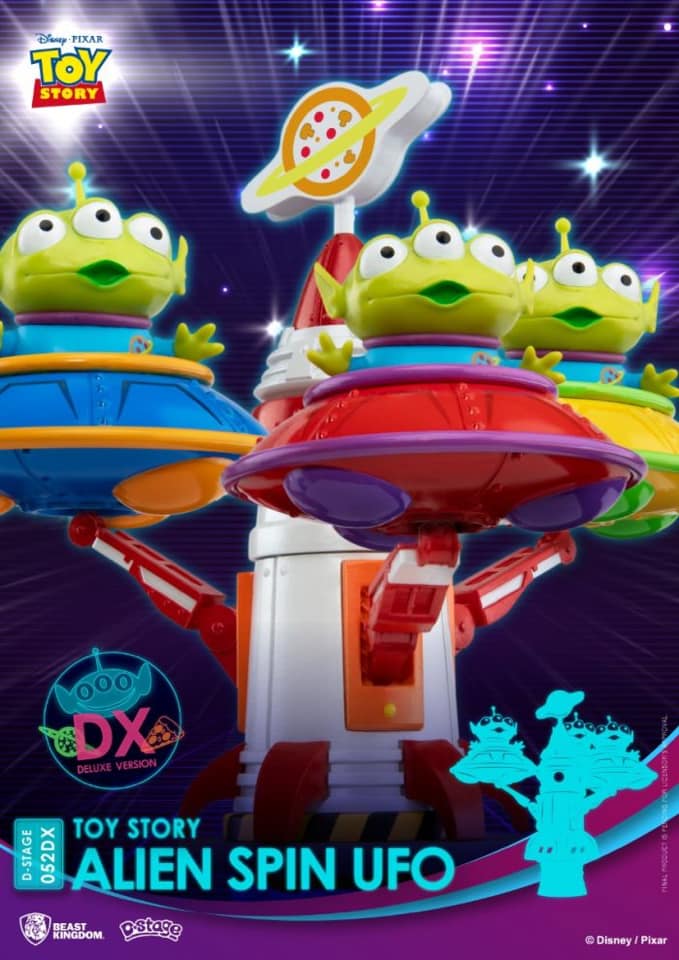 Beast Kingdom~ DIORAMA STAGE-052DX- Alien Spin UFO [OT0028] - CRA5Y SHOP