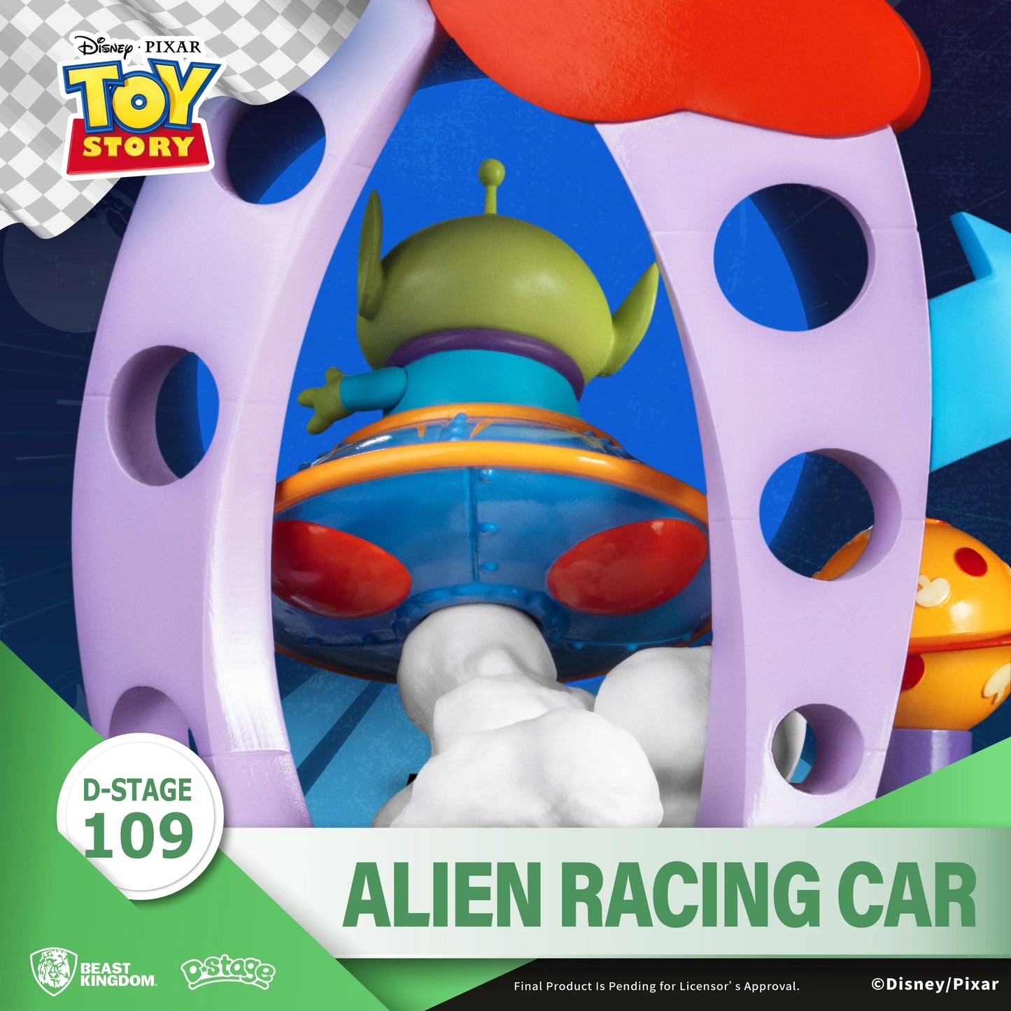 BEAST KINGDOM DS-109 Toy Story Alien's Racing Car Diorama Stage D-Stage Figure Statue - CRA5Y SHOP