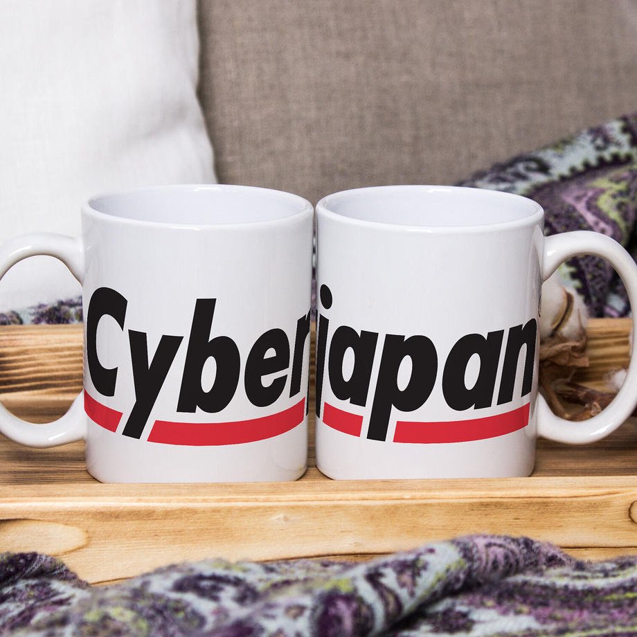 CYBERJAPAN ロゴ　マグカップ - CRA5Y SHOP