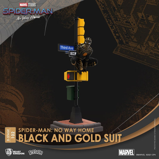 Diorama Stage 系列 Spider-Man No Way Home-Black and Gold Suit - CRA5Y SHOP