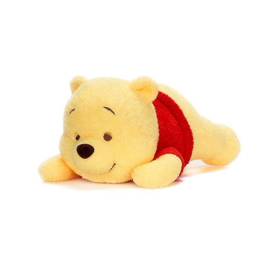 迪士尼 毛公仔 Disney All About Pooh 小熊維尼 趴趴公仔 (Lying) 10" Soft Toy - CRA5Y SHOP