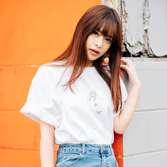 桜もこ FOOD CLOTHING SHELTER & PORN シリーズ Tシャツ TEE - CRA5Y SHOP