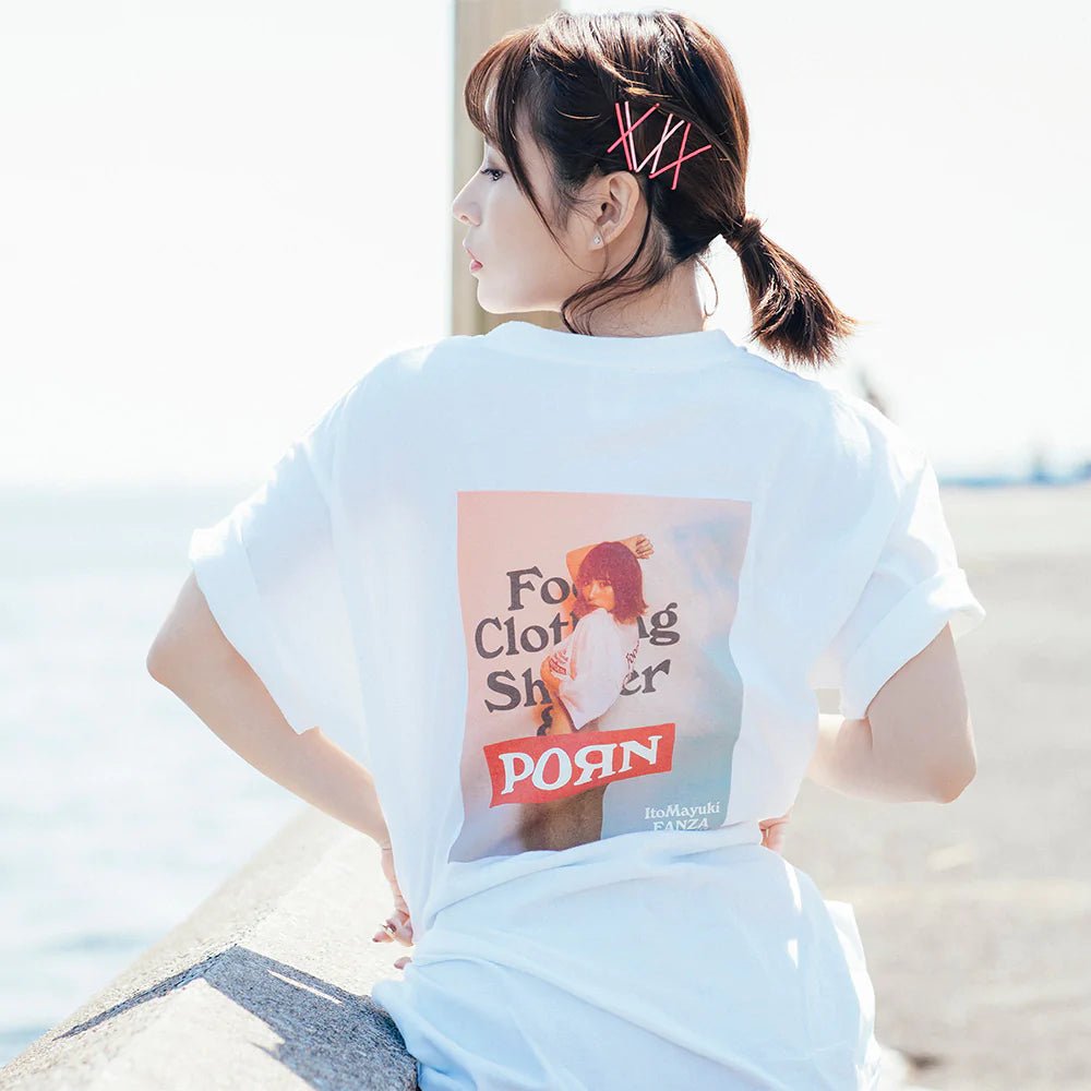 伊藤舞雪 FOOD CLOTHING SHELTER & PORN シリーズ Tシャツ TEE - CRA5Y SHOP