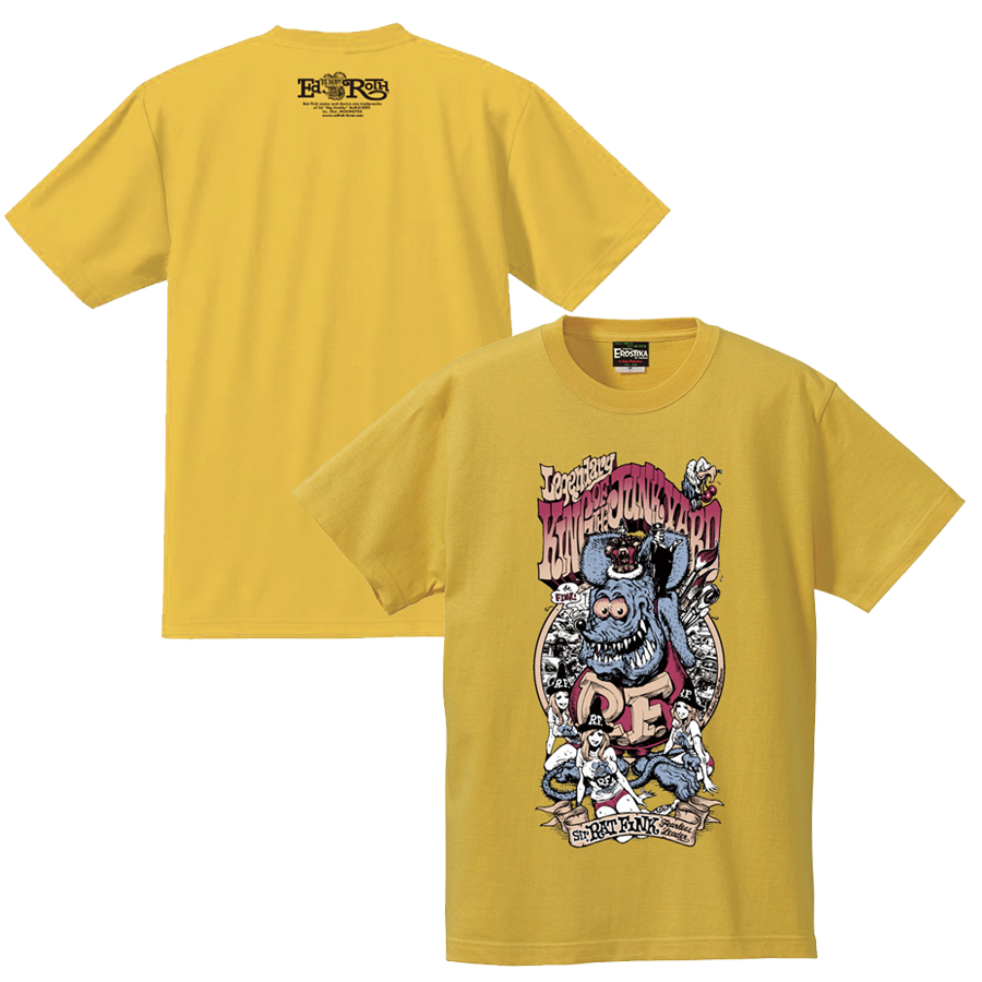 Rat Fink x Rockin'Jelly Bean "King of Junk Yard" T-Shirt