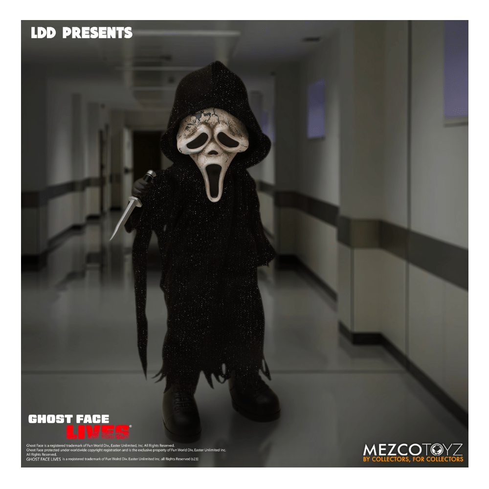 Mezco MDS LDD Presents Ghost Face - Zombie Edition - CRA5Y SHOP