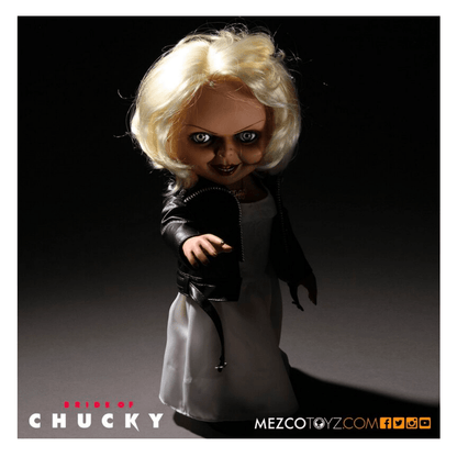 MEZCO TOY Tiffany 15'' Talking Bride of Chucky Figure - CRA5Y SHOP