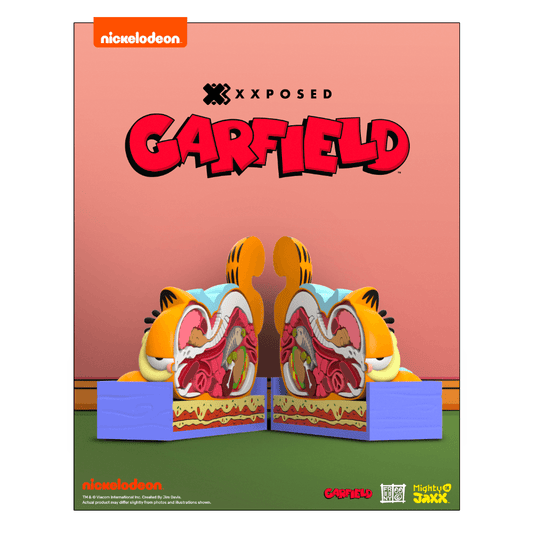 MIGHTY JAXX XXPOSED Garfield 7'' Polystone Art Collectible - CRA5Y SHOP