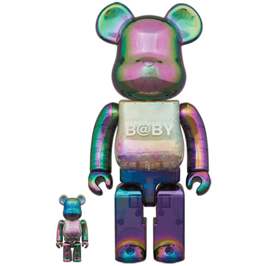 My First Baby Black Chrome 400%＋100% Be@rBrick - CRA5Y SHOP