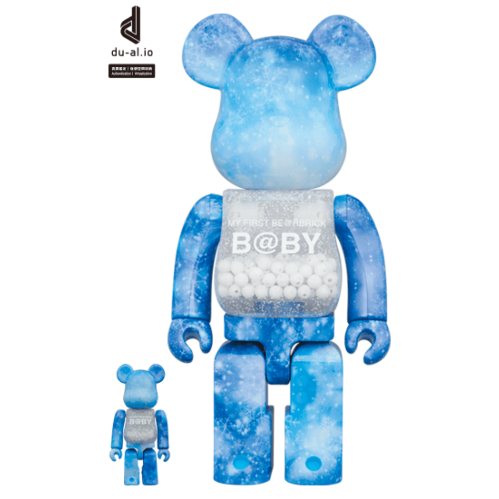 MY FIRST BE@RBRICK B@BY CRYSTAL OF SNOW Ver. % & % Be