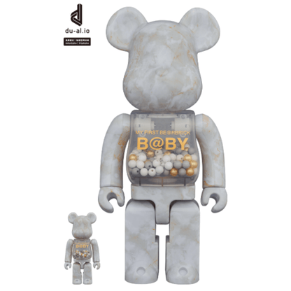 MY FIRST BE@RBRICK B@BY MARBLE(大理石) Ver. 100％ & 400％ BE