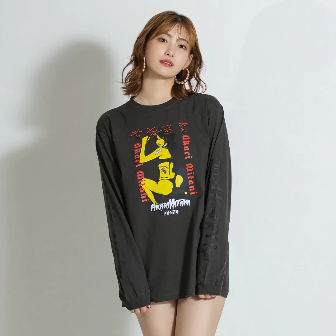 美谷朱里 ザ・森東コラボ オリジナルロングTシャ 長袖 T-Shirt - CRA5Y SHOP