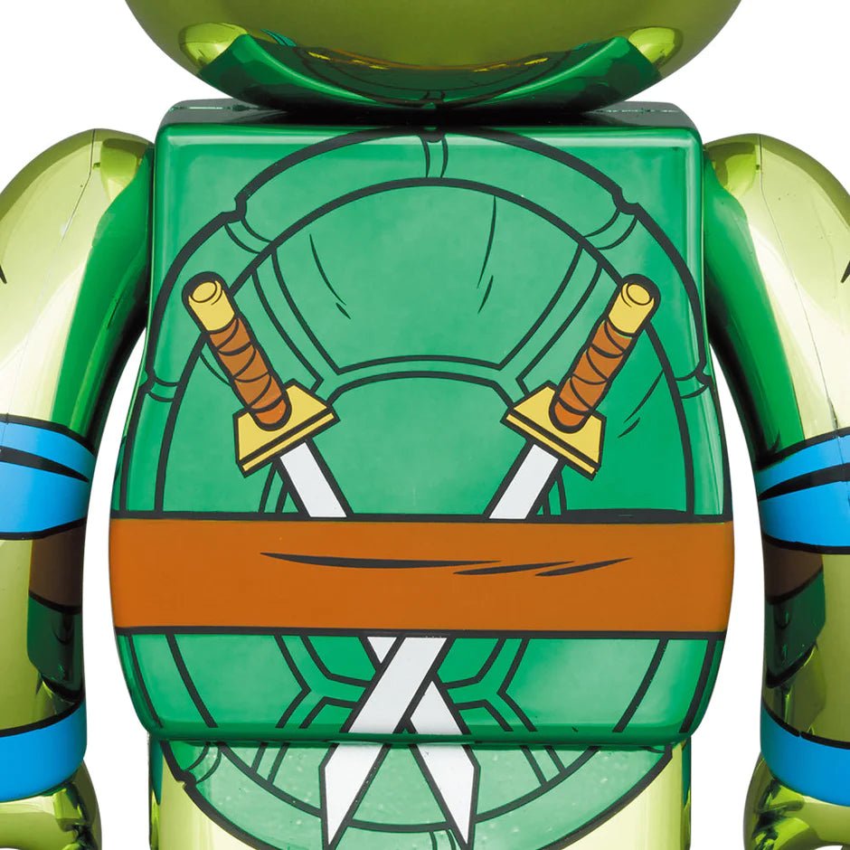 「Teenage Mutant Ninja Turtles」LEONARDO CHROME Ver. 100％ & 400％ / 1000% Be@rBrick - CRA5Y SHOP