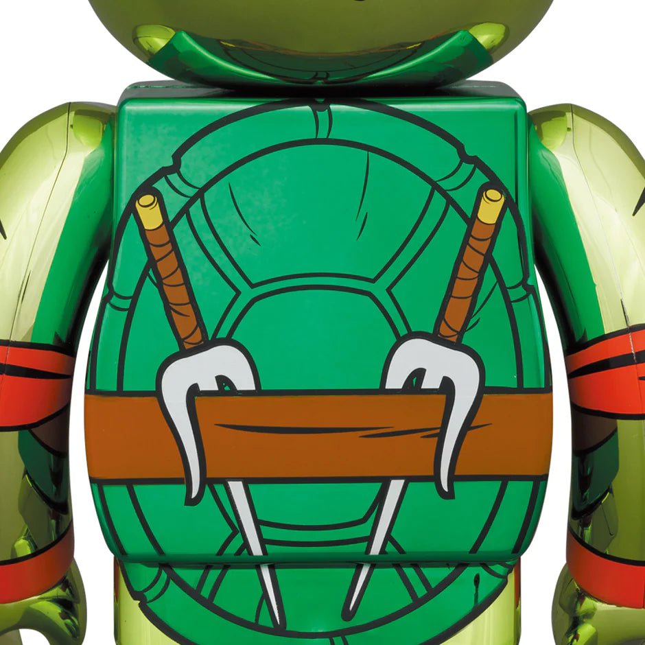 「Teenage Mutant Ninja Turtles」RAPHAEL CHROME Ver. 100％ & 400％ / 1000% Be@rBrick - CRA5Y SHOP