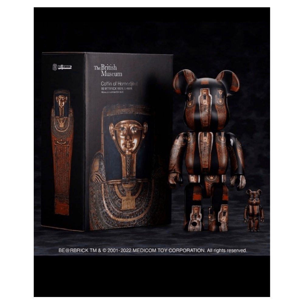 The British Museum (Coffin of Hornedjitef) 100％ & 400％ Be@rBrick - CRA5Y SHOP