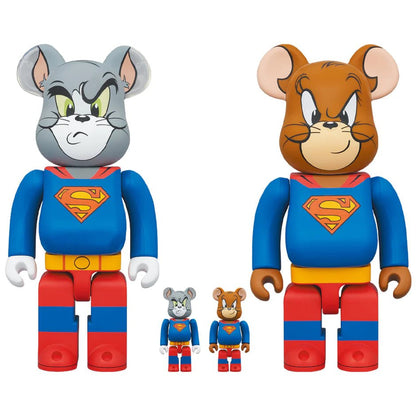 TOM and JERRY as SUPERMAN 100％ & 400％ BE@RBRICK - CRA5Y SHOP