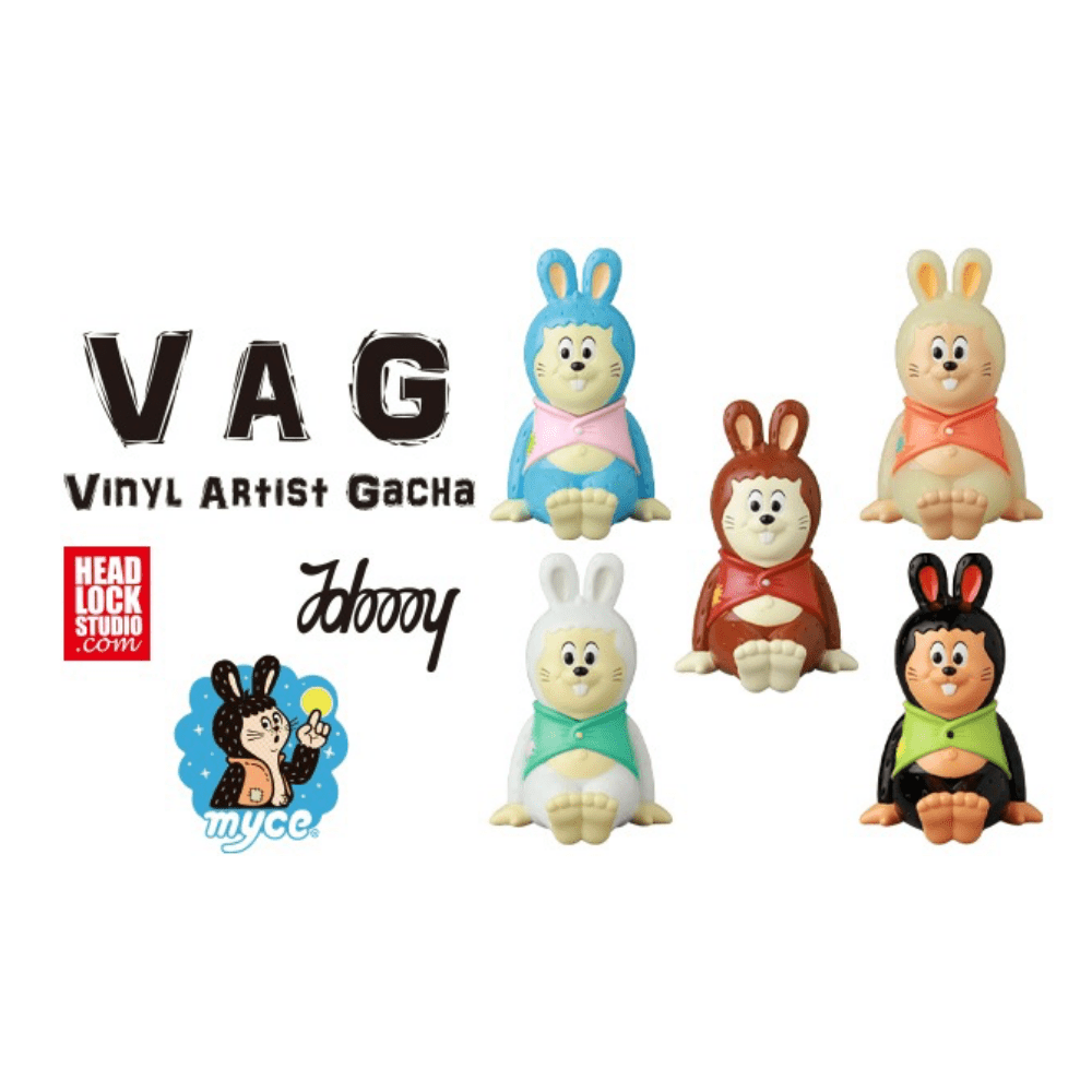 VAG (VINYL ARTIST GACHA) SERIES 38 Myce 【全5種セット】 - CRA5Y SHOP