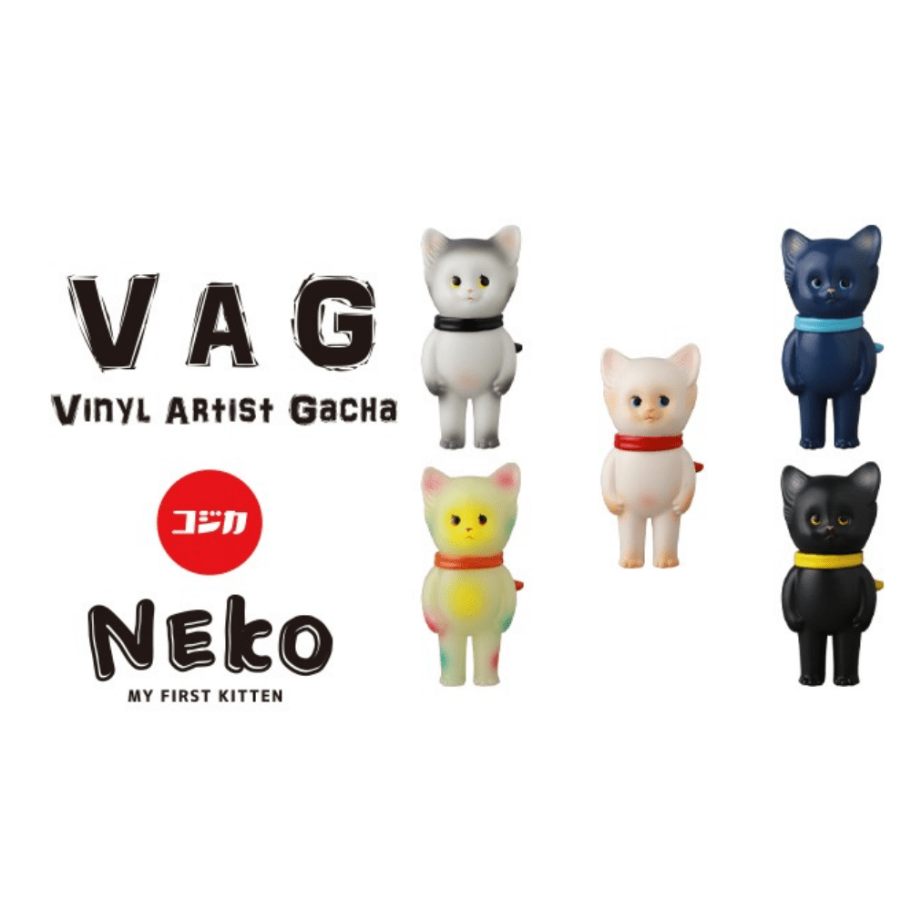 VAG (VINYL ARTIST GACHA) SERIES 38 NEKO 【全5種セット】 - CRA5Y SHOP