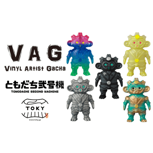 VAG (VINYL ARTIST GACHA) SERIES34 ともだち弐号機【全5種セット】 - CRA5Y SHOP
