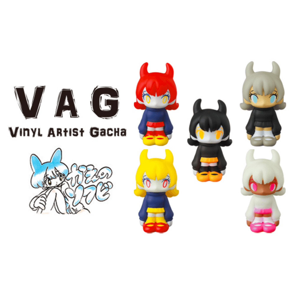 VAG (VINYL ARTIST GACHA) SERIES34 かえちゃん Vol.2【全5種セット】 - CRA5Y SHOP