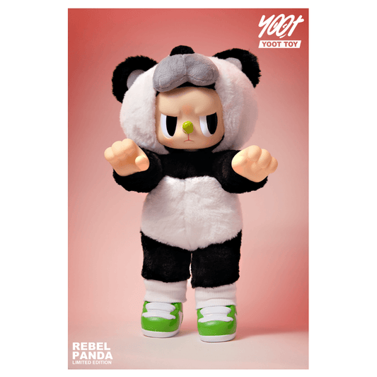 YOOT TOY 怪獸系列 REBEL PANDA 叛逆熊猫 500% - CRA5Y SHOP