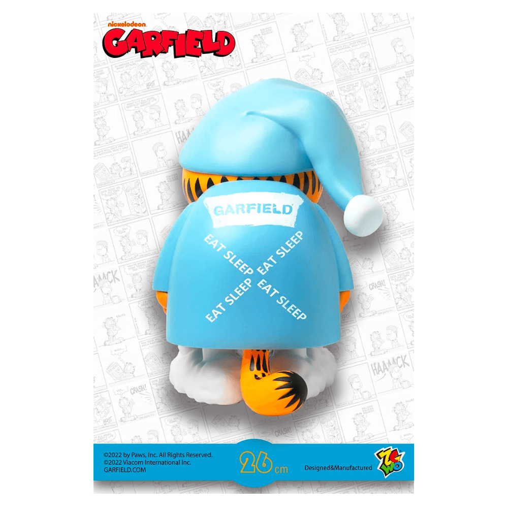 ZCWO Garfield "I am not Sleeping" 加菲貓 26CM PVC FIGURE BLUE - CRA5Y SHOP