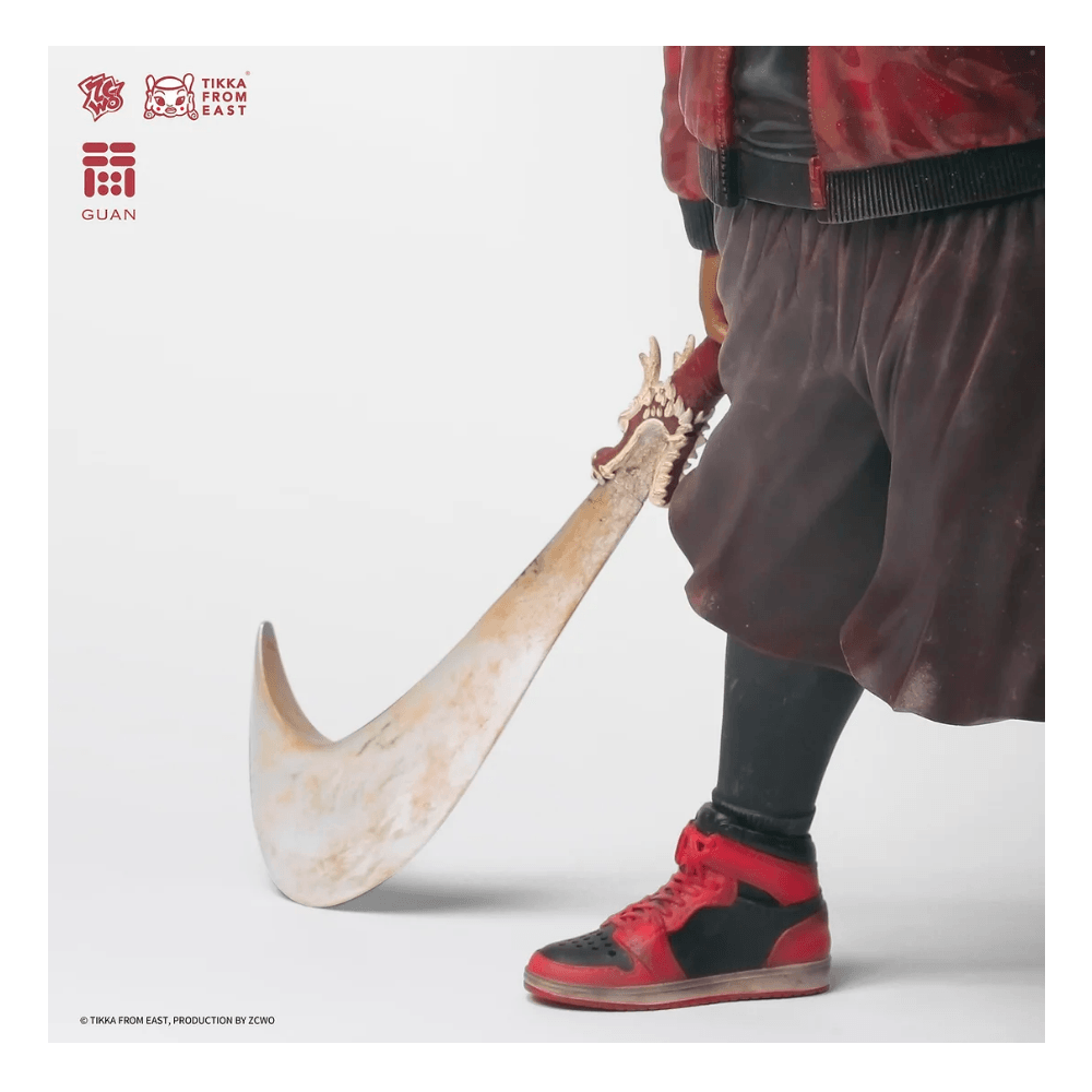 ZCWO x TIKKA 關公（關 Guan 赤色Red ceramics version） - CRA5Y SHOP